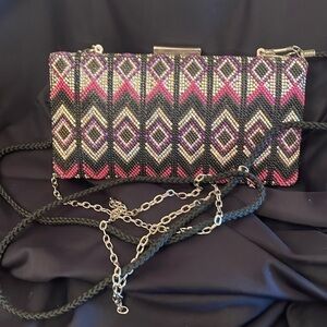 Nina Multicolor Beaded Clutch